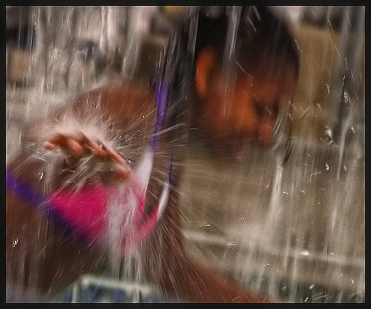 2nd Place<br> Unknown Girl with Water <br>by Lydia
