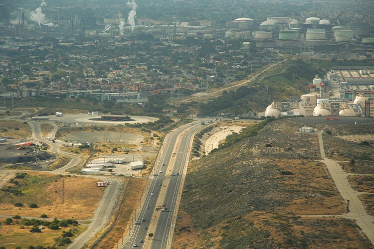 Los Angeles 200 Yards Before the Beach
