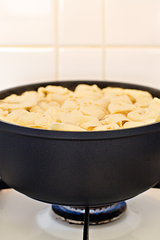 Pasta in the pot *