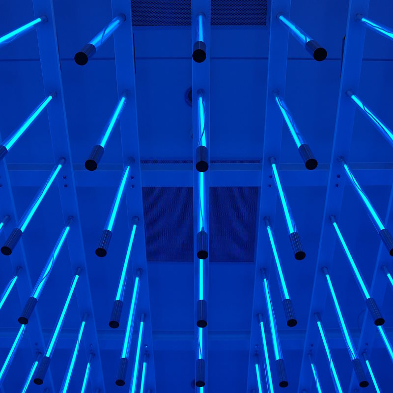 Lightsabers grow on the Ceiling *