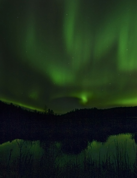 Pattern in the sky - Aurrora Borealis