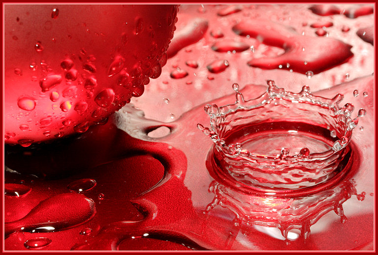 Splash of Red 3 *
