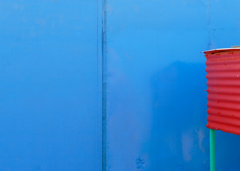 Blue...with an accent *