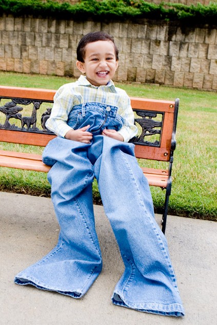 * Jeans are fun, init?