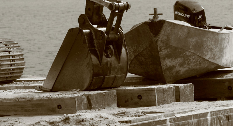 Resting on the Barge *