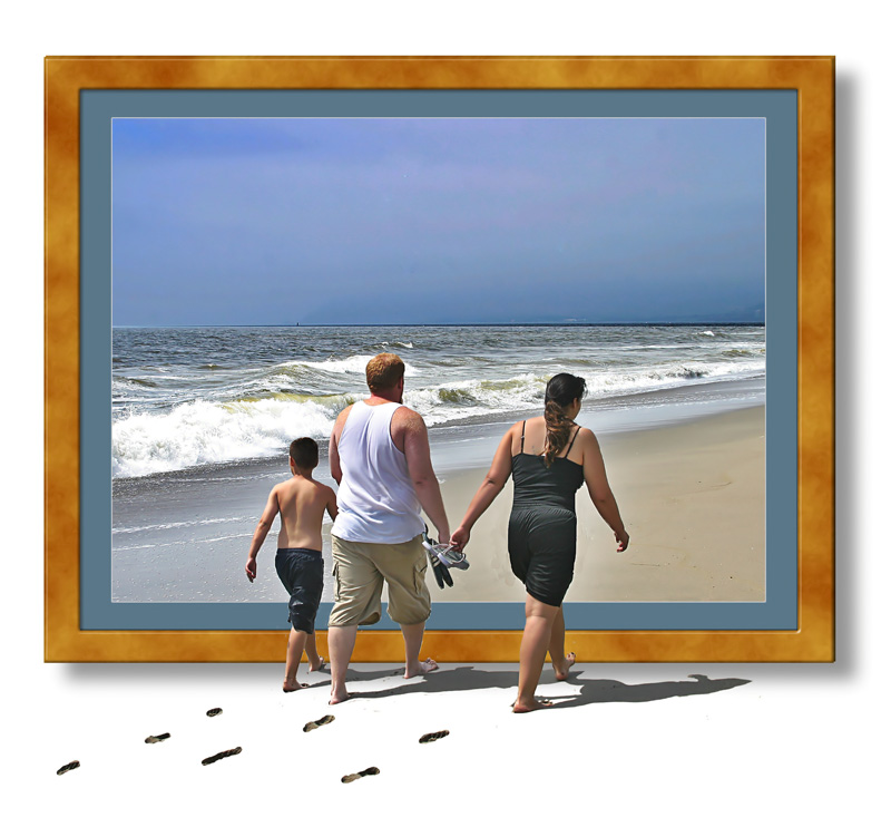 6th Place<br>a walk on the beach<br> - d.tallakson