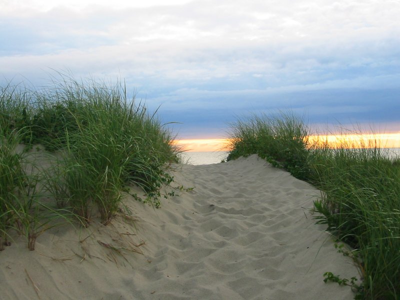 Sunset at First Encounter