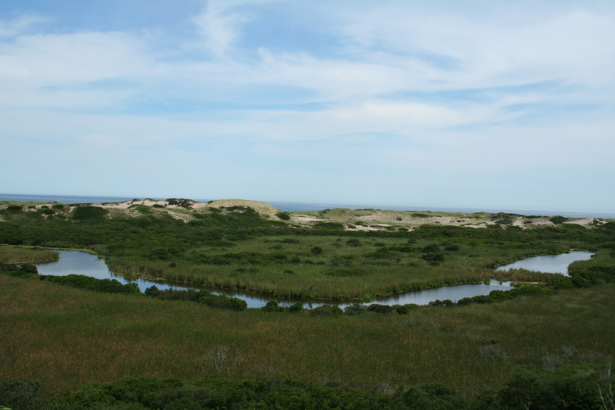 Ocean View from Pilgrim Heights
