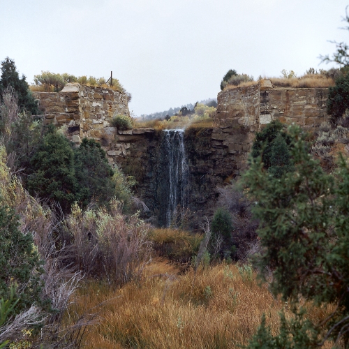 Irrigation waterfall