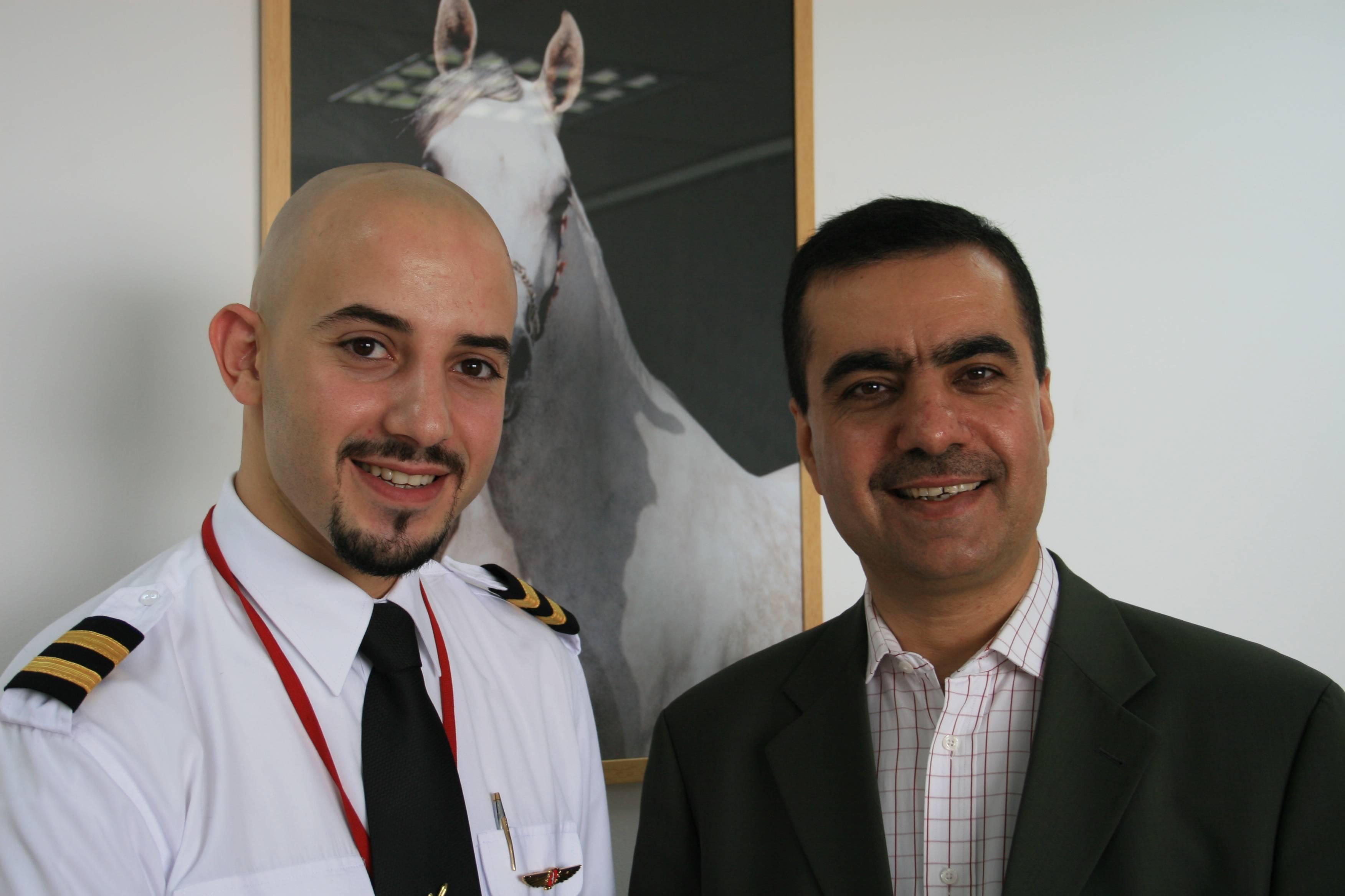1203 8th July 06 Our new pilot with Adel.JPG