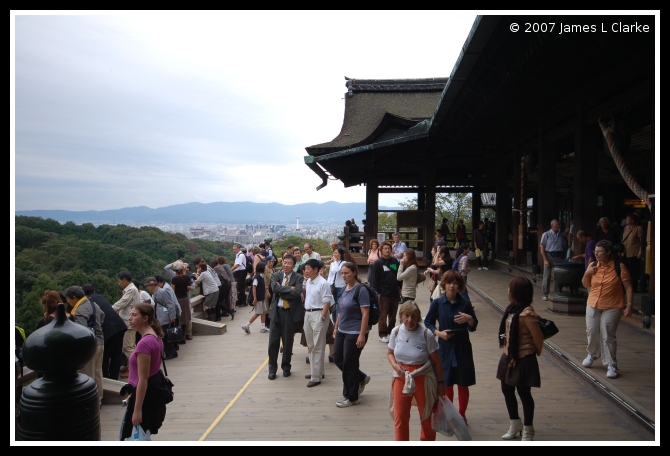 Crowds at the Temple