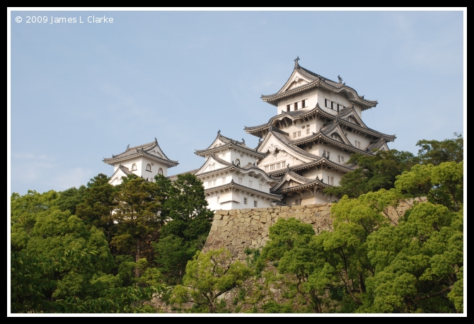 Himeji Castle in Afternoon Light