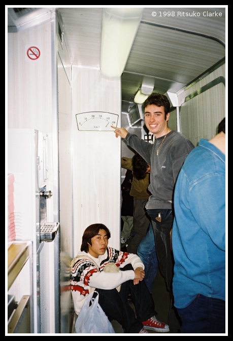 Me on the third train