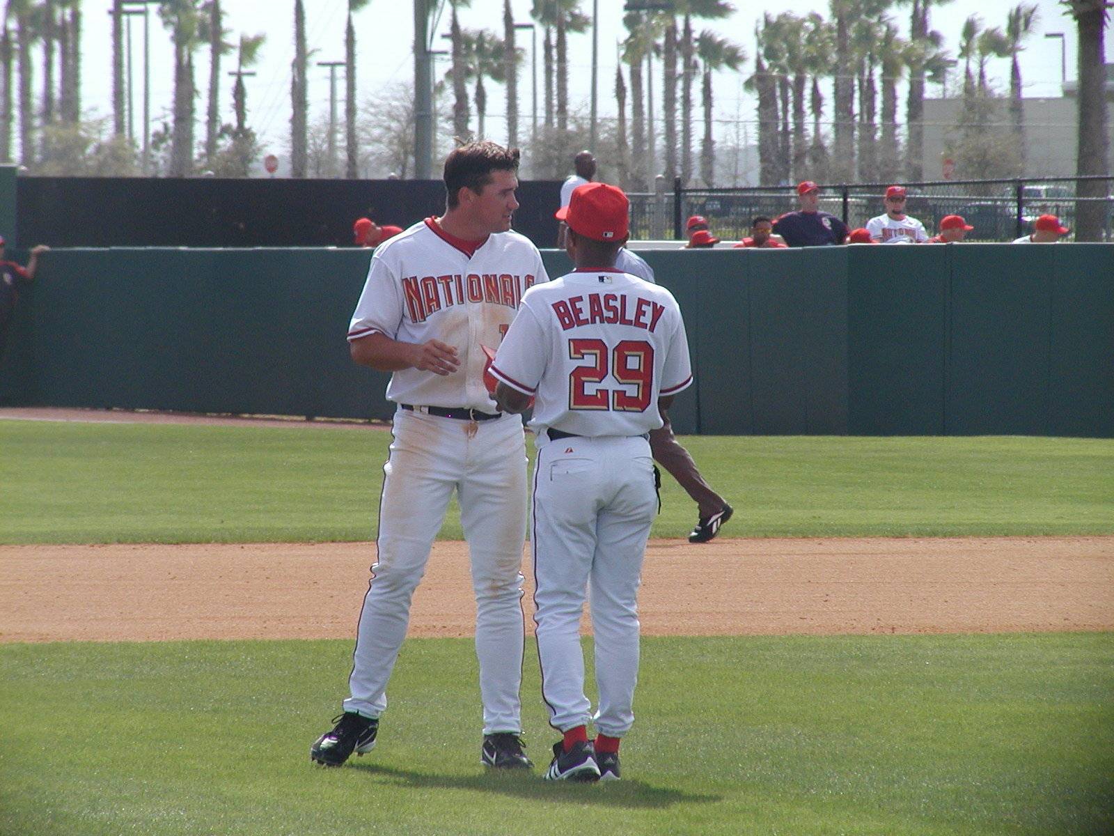 IF 11 Ryan Zimmerman and 3rd base coach