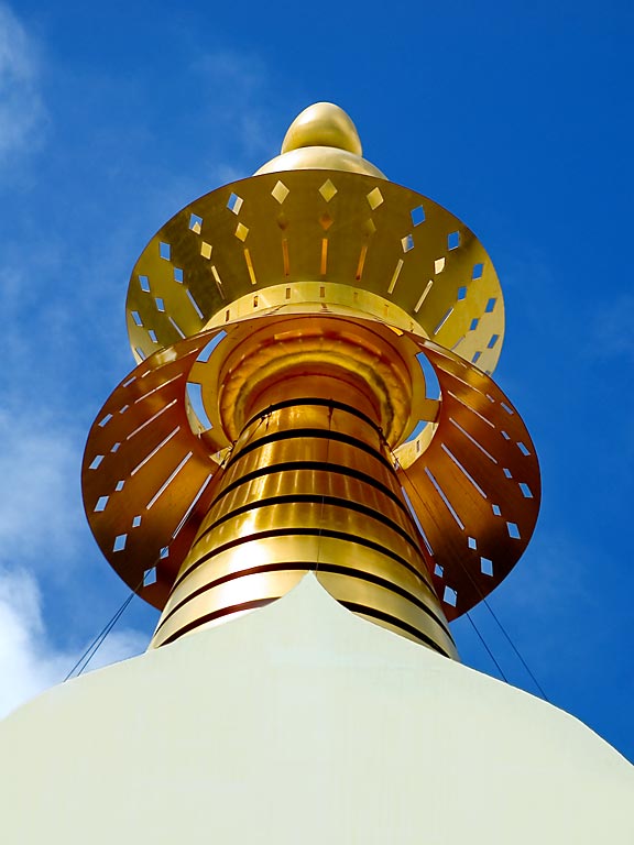 Top of the Enlightenment Stupa, Benalmadena