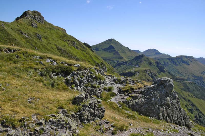 Vue depuis le puy de Chavaroche
