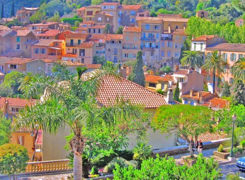 Une impression de Bormes les Mimosas
