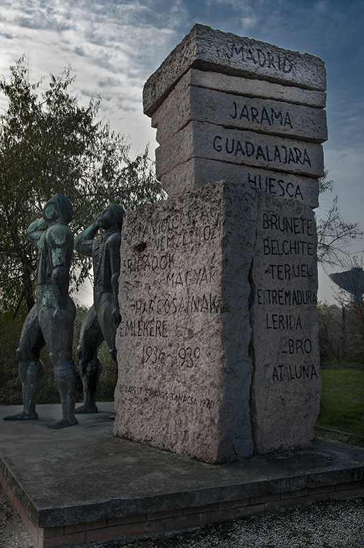 Hungarian Fighters, Spanish Intl Brigades Memorial
