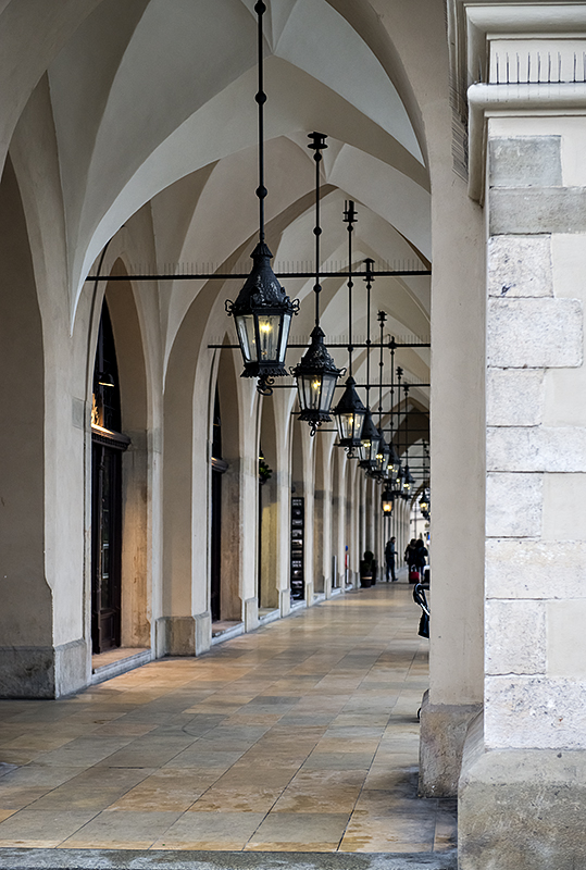 Less touristy side of the Cloth Hall