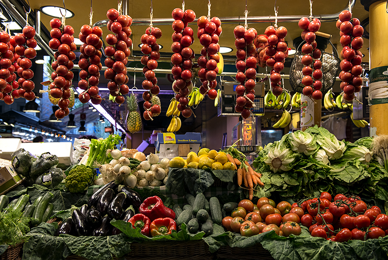 La Boqueria (5), luscious vegetables