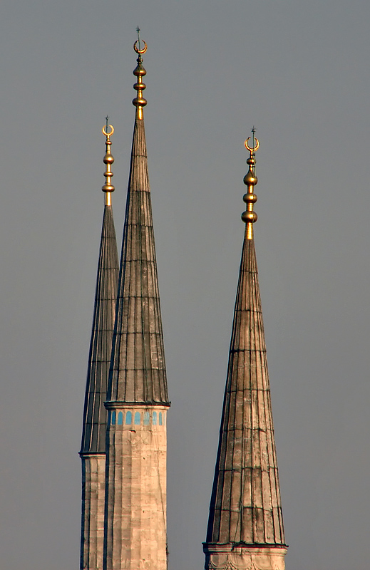 Blue Mosque minarets