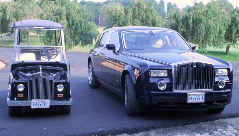 What the REAL golf course owners drive!