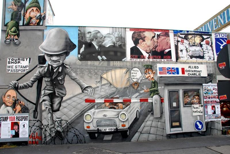 The fall of the Berlin wall -  20 th anniversary.