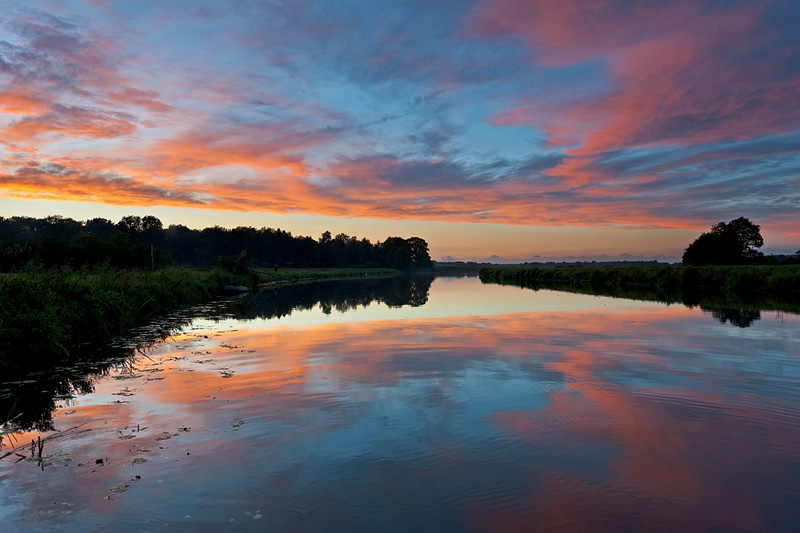 12_Sep_10 Vecht River Sunset