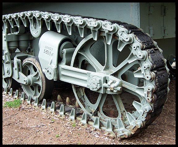 Left rear Idler wheel