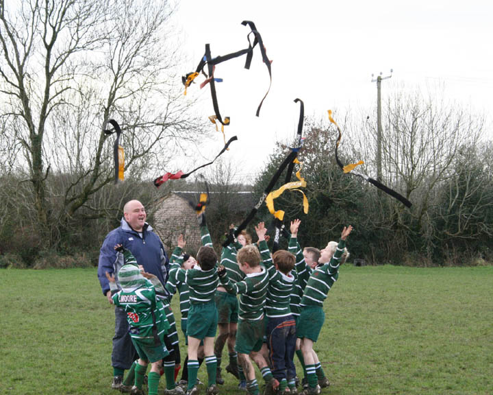 Winning celebrations