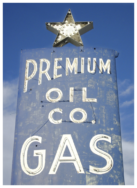 Gas Sign Green River Utah