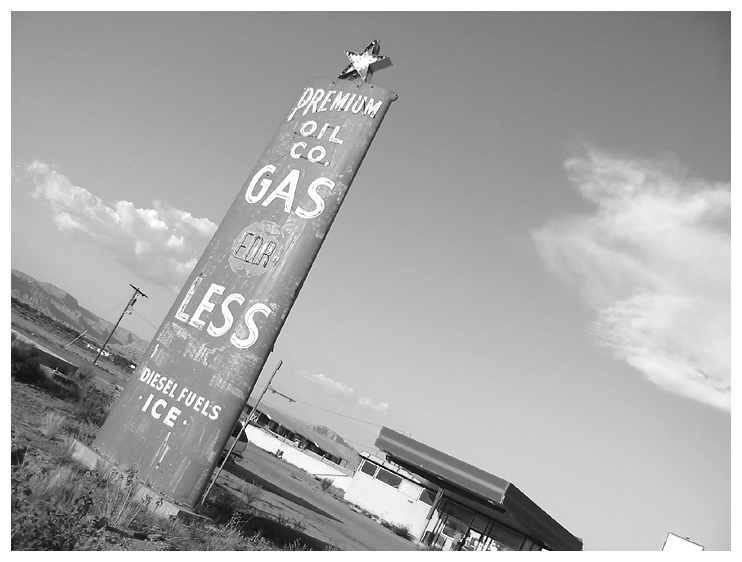 Gas Sign Green River Utah