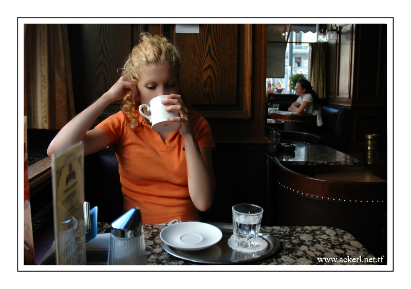 Coffee in the morning