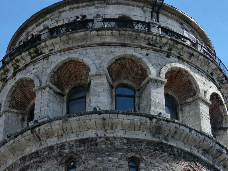 Galata Tower balcony