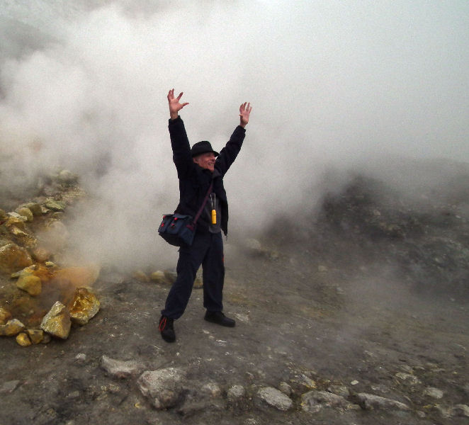 The gases at Solfatara are supposed to enhance the male libido