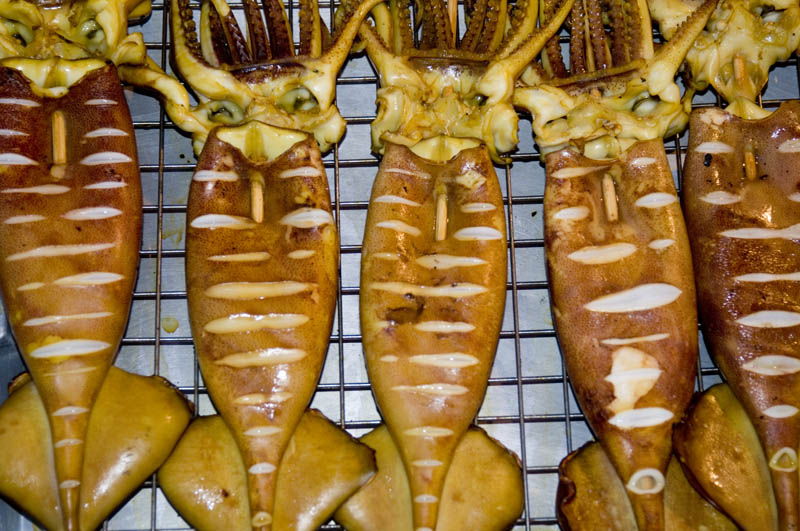 CHIANG MAI Fresh-grilled squid