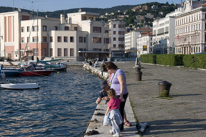 On the waterfront at Trieste