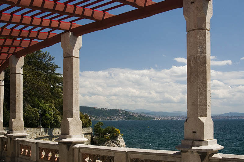 Views from the Castello di Miramare, Trieste