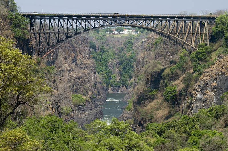 The Zambesi Gorge and bridge