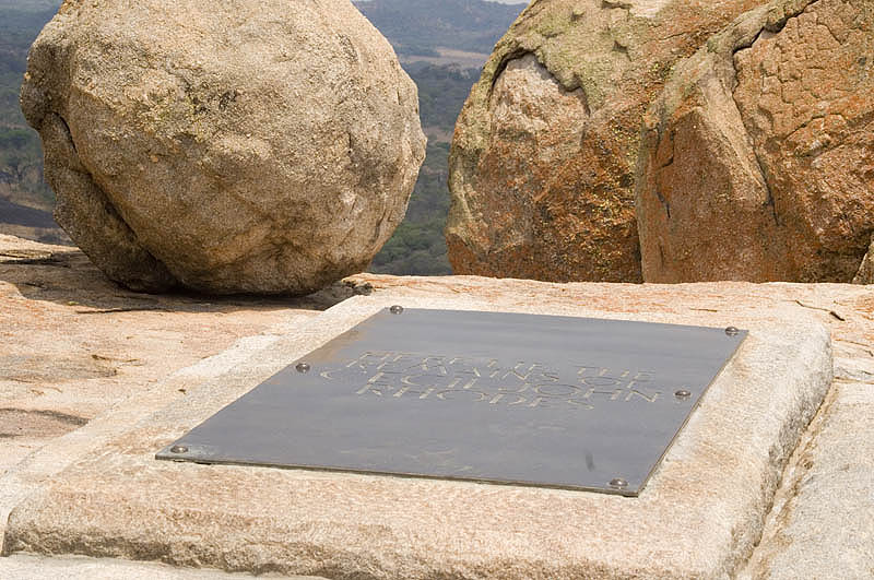 Cecil Rhodes' grave, Matopos