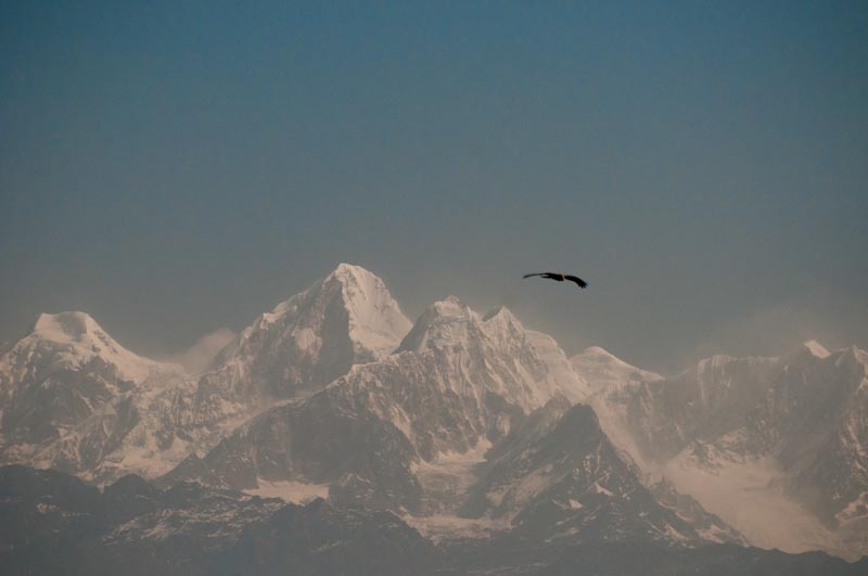 Mountain vistas from Nagarkot