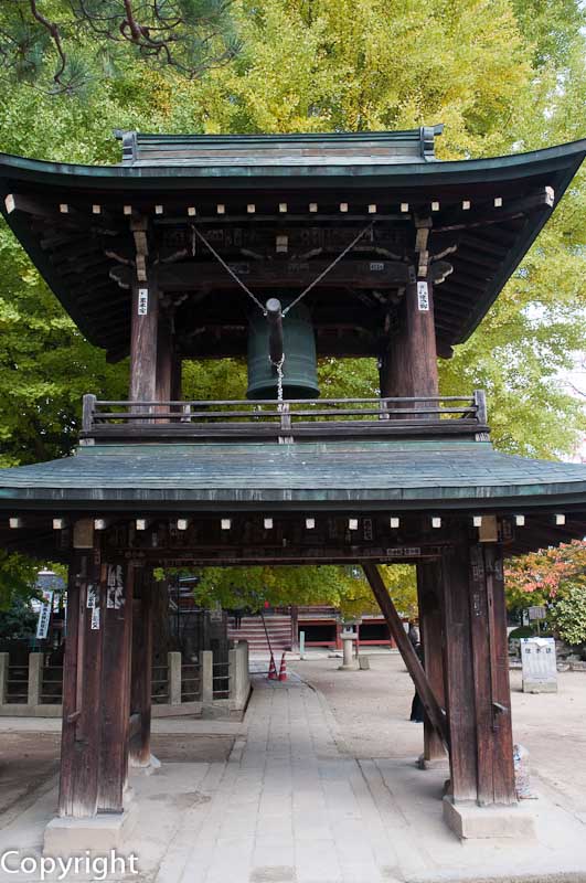 Belltower of the ancient Hida Kokubunji Temple