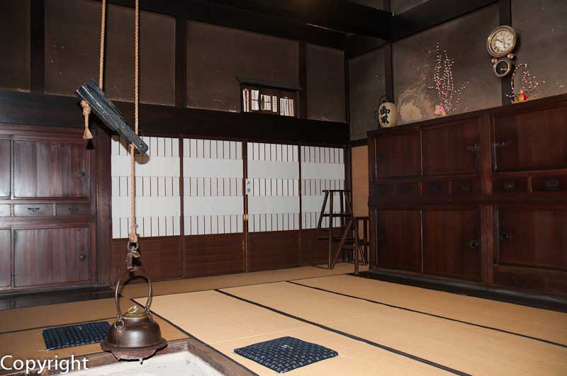 Interiors of the Kusakabe Mingei-kan