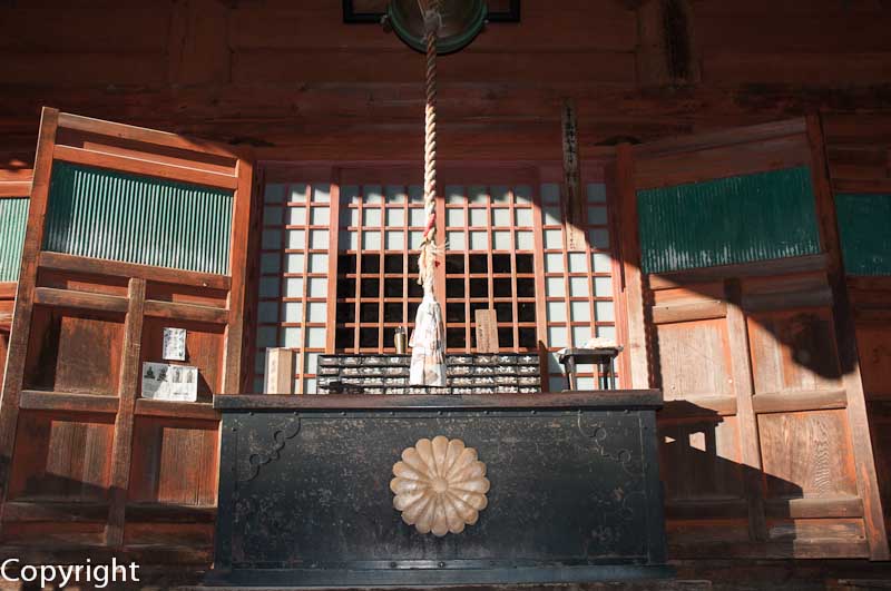 The shrine at Hida Kokubunji