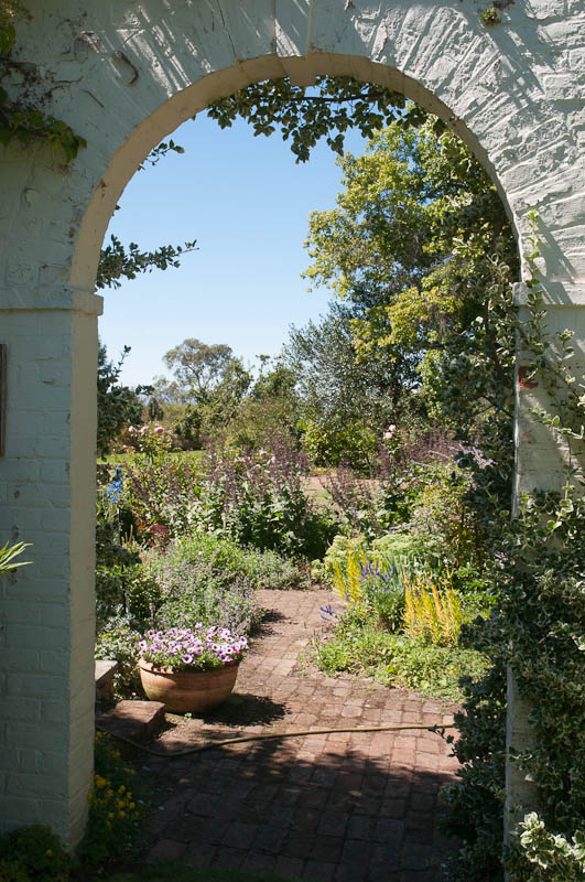 Estate gardens at Brickendon