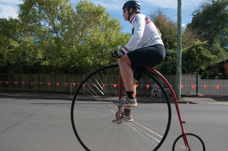 Penny Farthing Championship races at Evandale