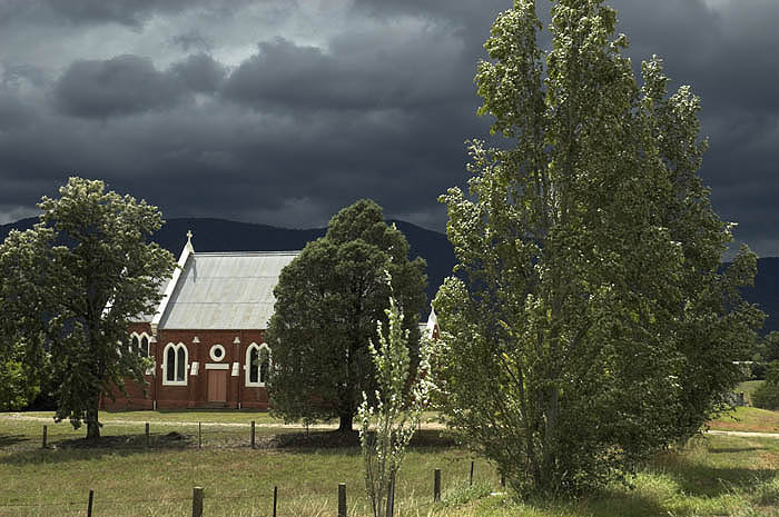 Roadside church in the Kiewa Valley