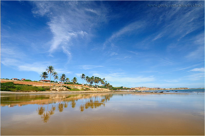 Reflexos, Coqueiros e Praia