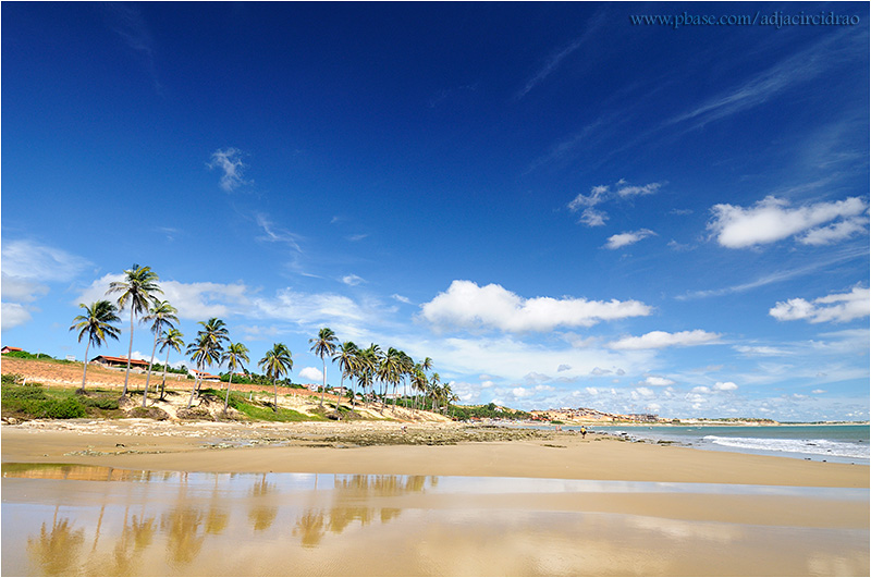 Vista da Praia e Coqueiros