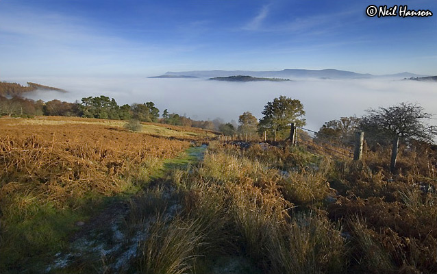 Looking back to Talybont